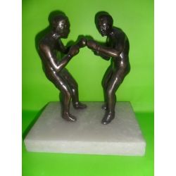Escultura Boxeo 
