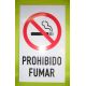 Cartel sintra prohibido fumar