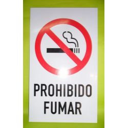 Cartel sintra prohibido fumar